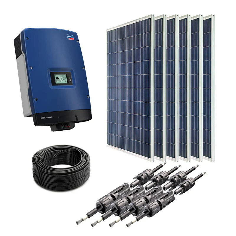 5kWp Grid-Tied System - 3 Phase Solar Power Kit