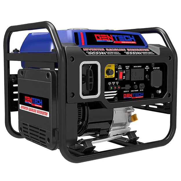 Gentech Power 3.2kVA Pure Sine Wave Inverter Generator (Recoil Start)