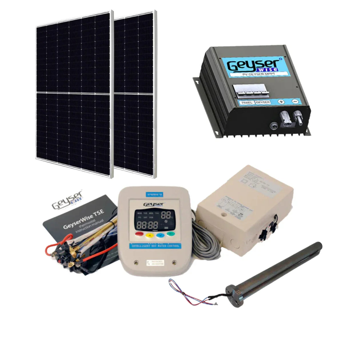Geyserwise 150L PV Solar Water Heating System